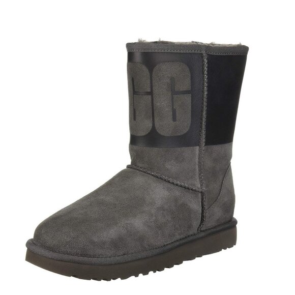 UGG Women's Classic Short Rubber Fashion Boot - Picture 1 of 7